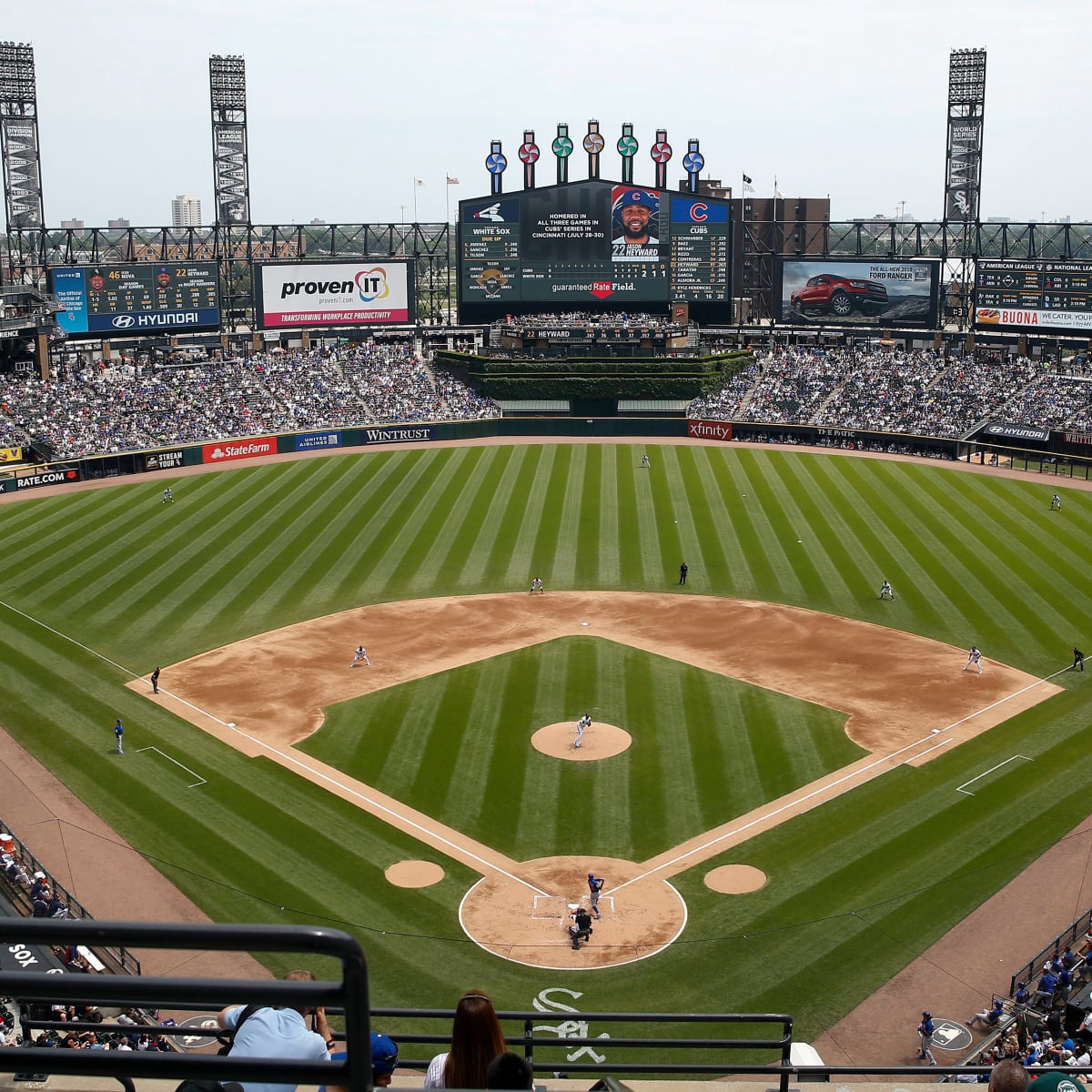 White Sox Host 1st MLB Game with Foul Pole-to-Pole Netting, Chicago News