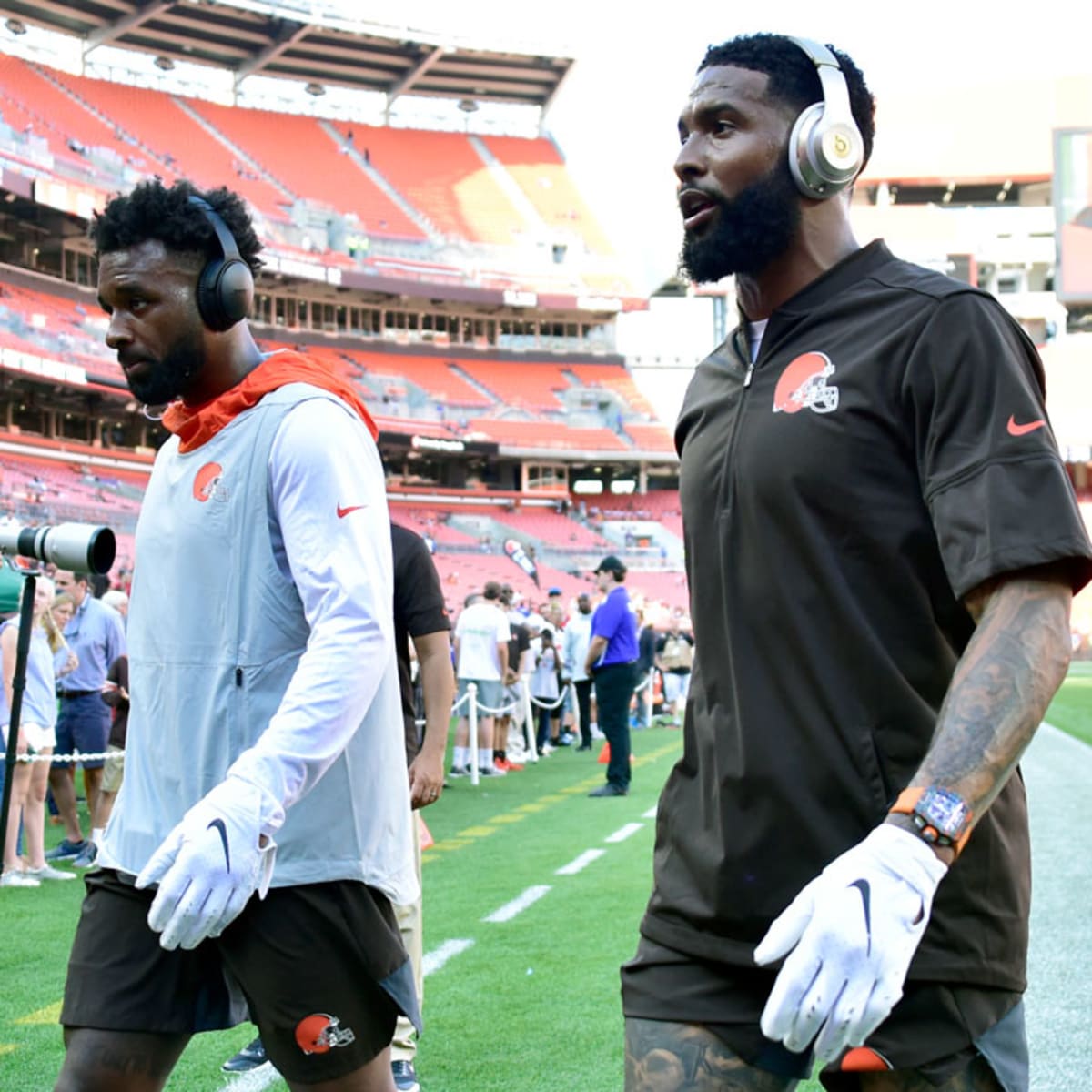 Cleveland Browns' Odell Beckham Jr. commits to Jarvis Landry