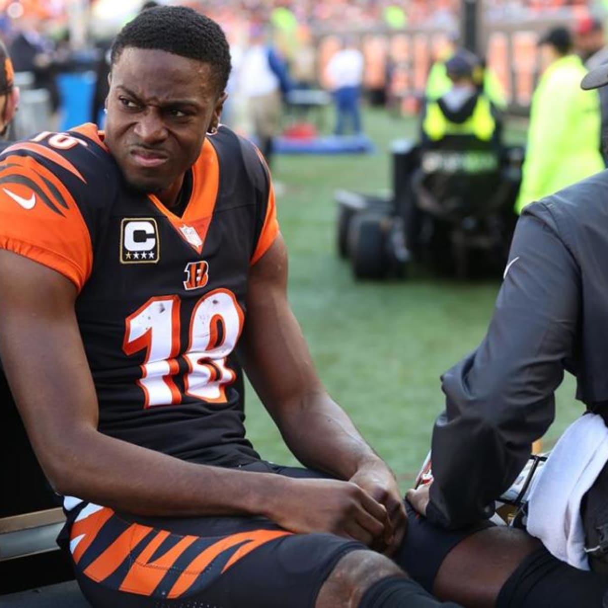 Cincinnati Bengals at Carolina Panthers: A.J. Green injured in defeat