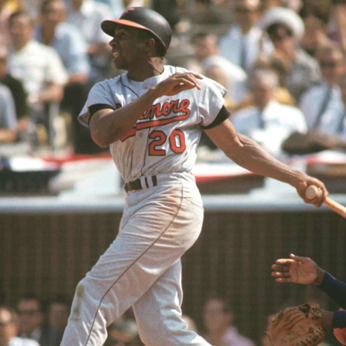 Frank Robinson Postcard- Baseball Hall of Fame Induction Plaque - Orioles  Photo