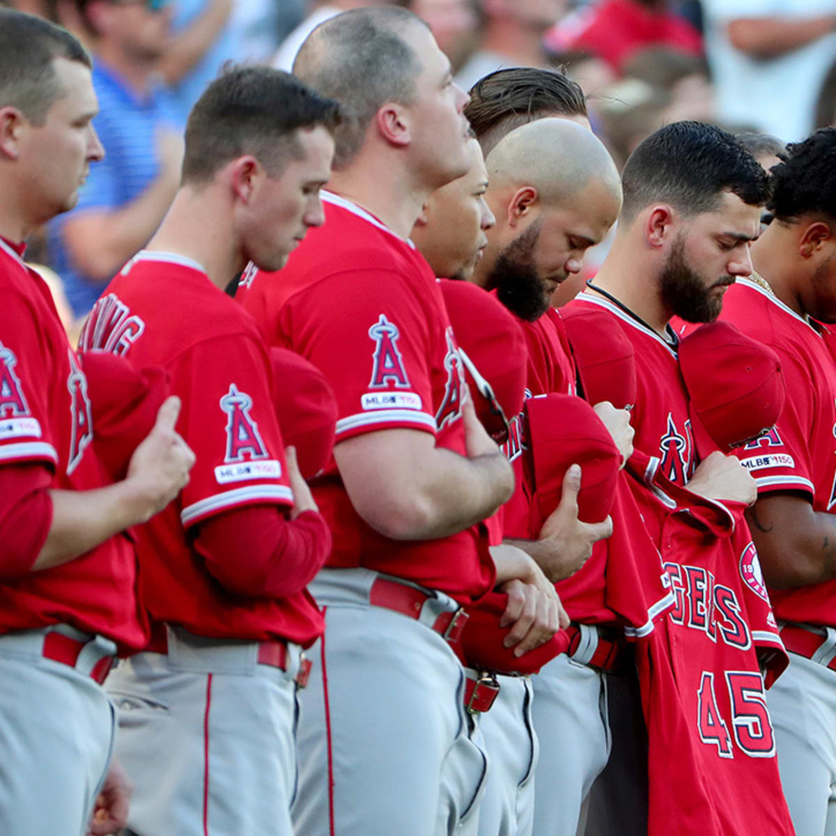 Los Angeles Angels Mourn Tyler Skaggs In 1st Game Since Pitcher's Death