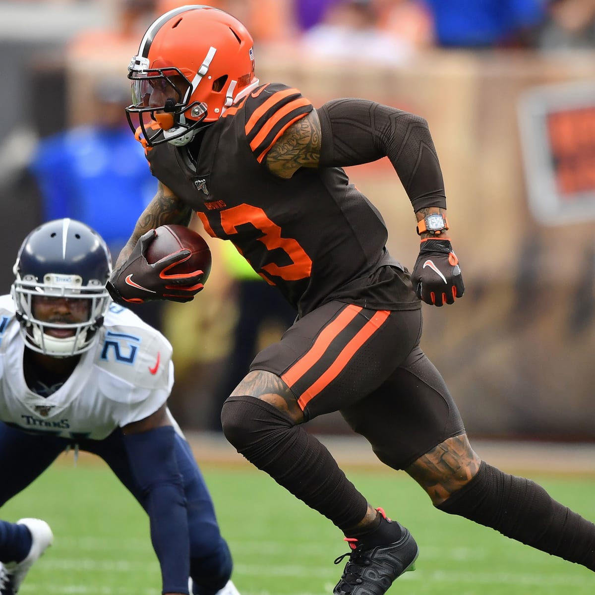 Watch Spotting: Odell Beckham Junior Wears Richard Mille In First Regular  Season Game With Cleveland Browns - Hodinkee