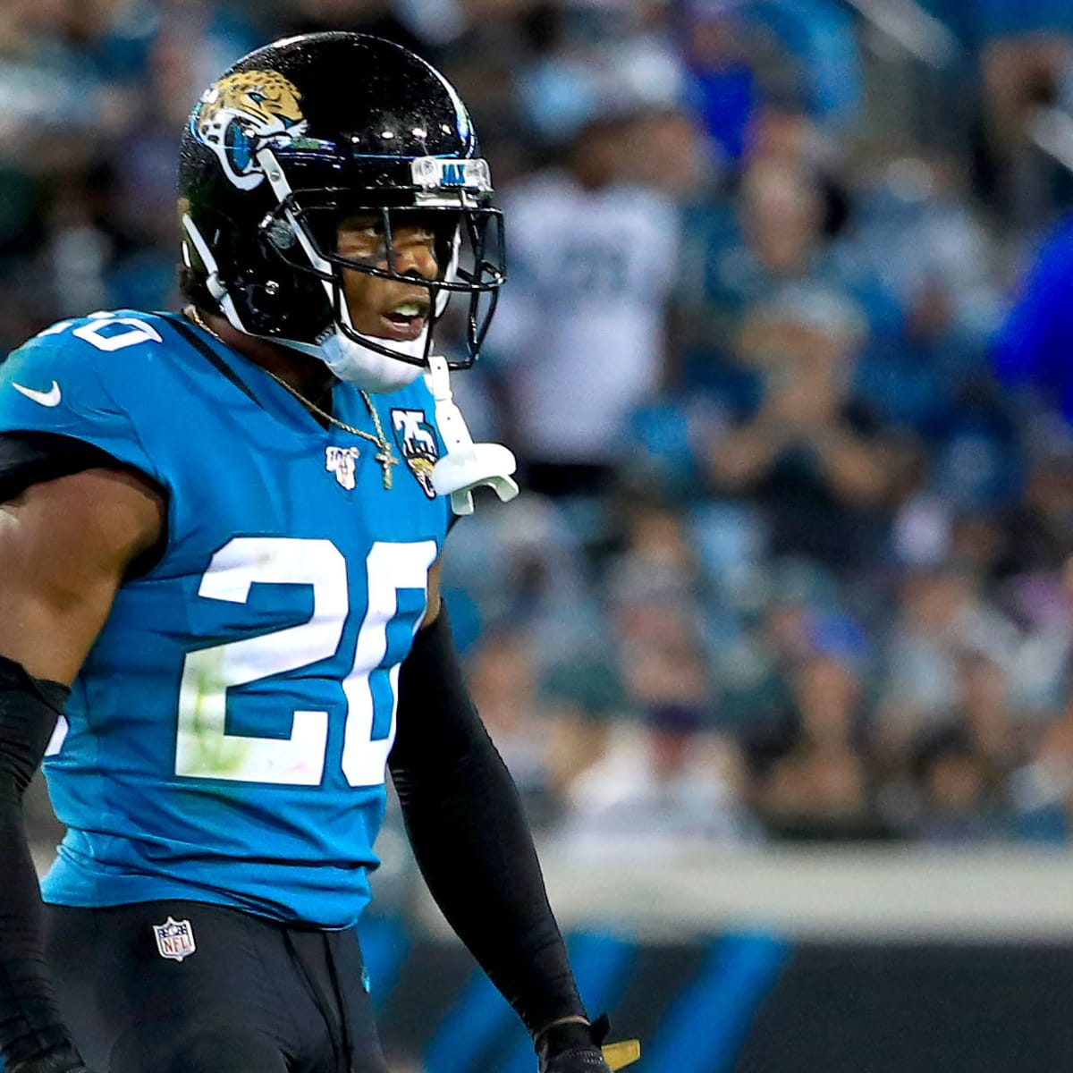 Cornerback Jalen Ramsey of the Jacksonville Jaguars during the