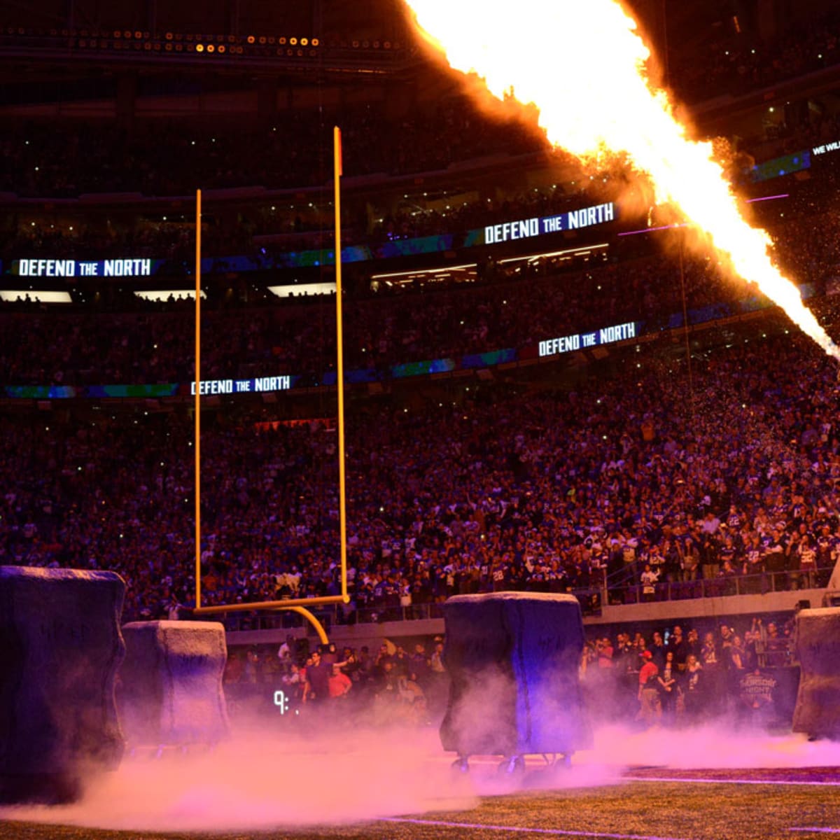 Sounding the Gjallarhorn has been a powerful Vikings pregame