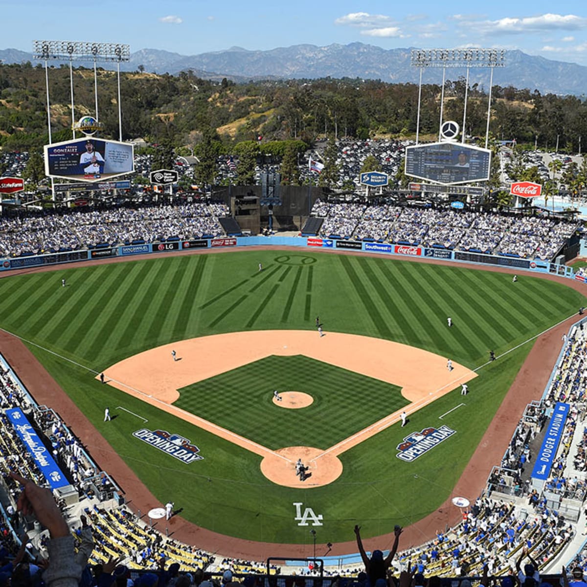 Ball Girl at Dodger Stadium Saves Fan From Ball Traveling 108 MPH 