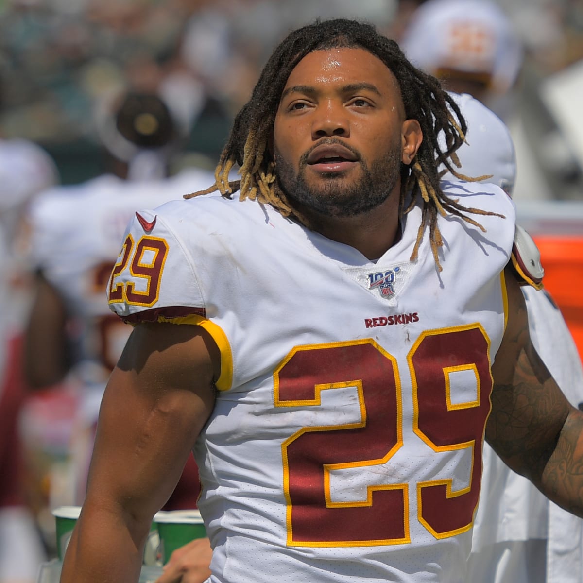 Derrius Guice, Adrian Peterson will both see playing time vs. Jets - The  Washington Post