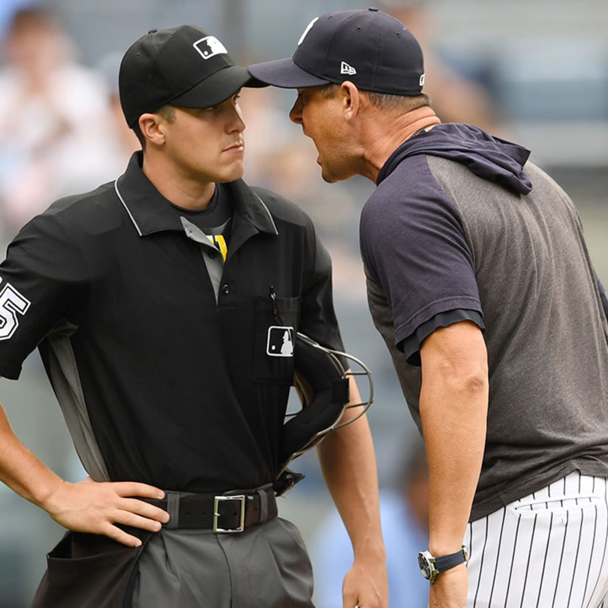 Yankees' Aaron Boone insists suspension won't change how he acts with  umpires 