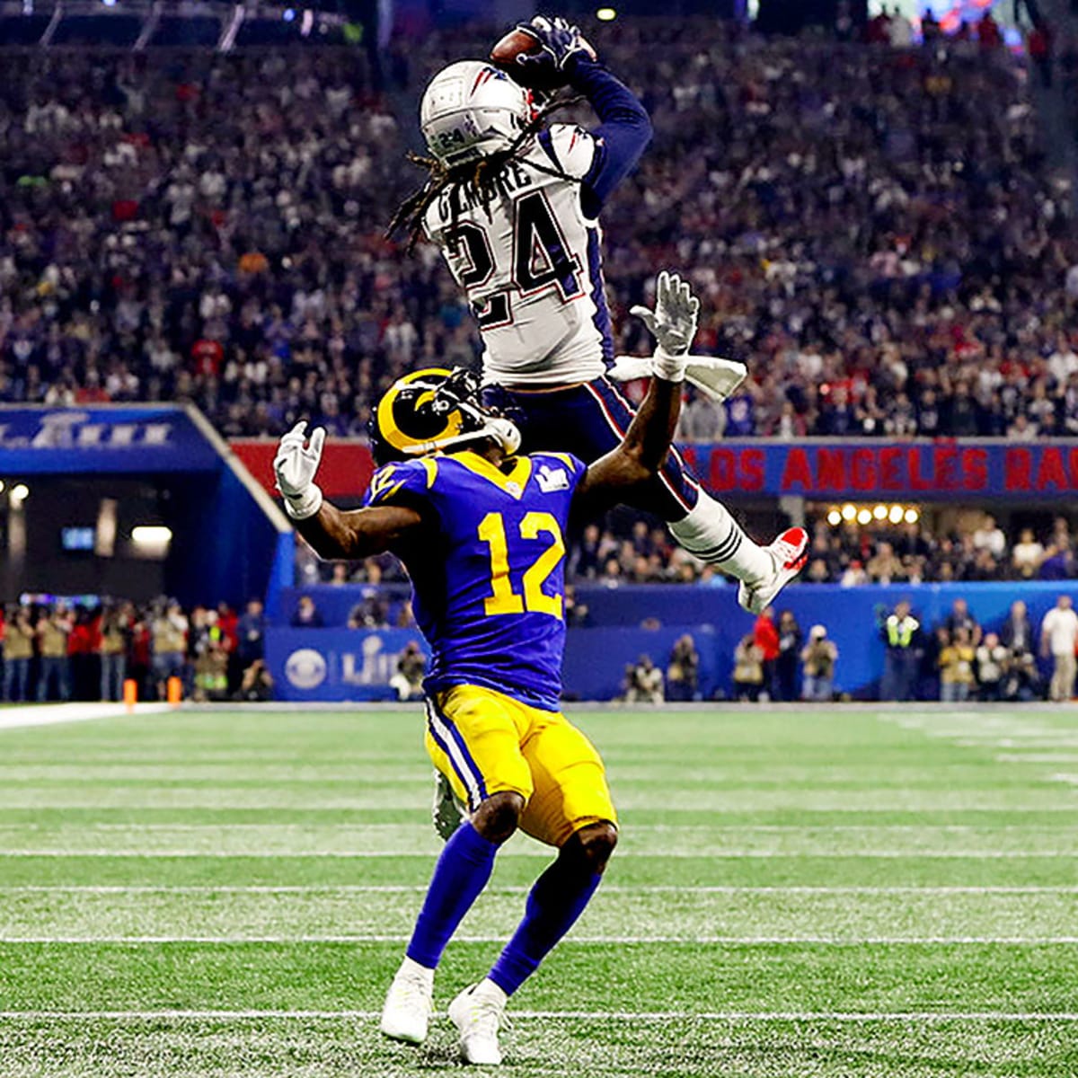 Patriots' Stephon Gilmore facing Rams for the first time since his iconic  moment in Super Bowl LIII 