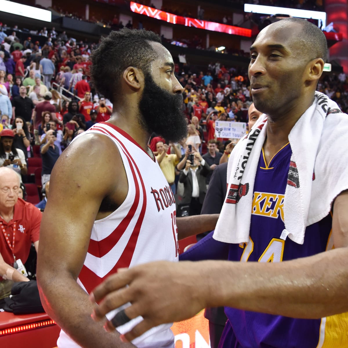B/R Kicks on X: James Harden honored Kobe Bryant with a special