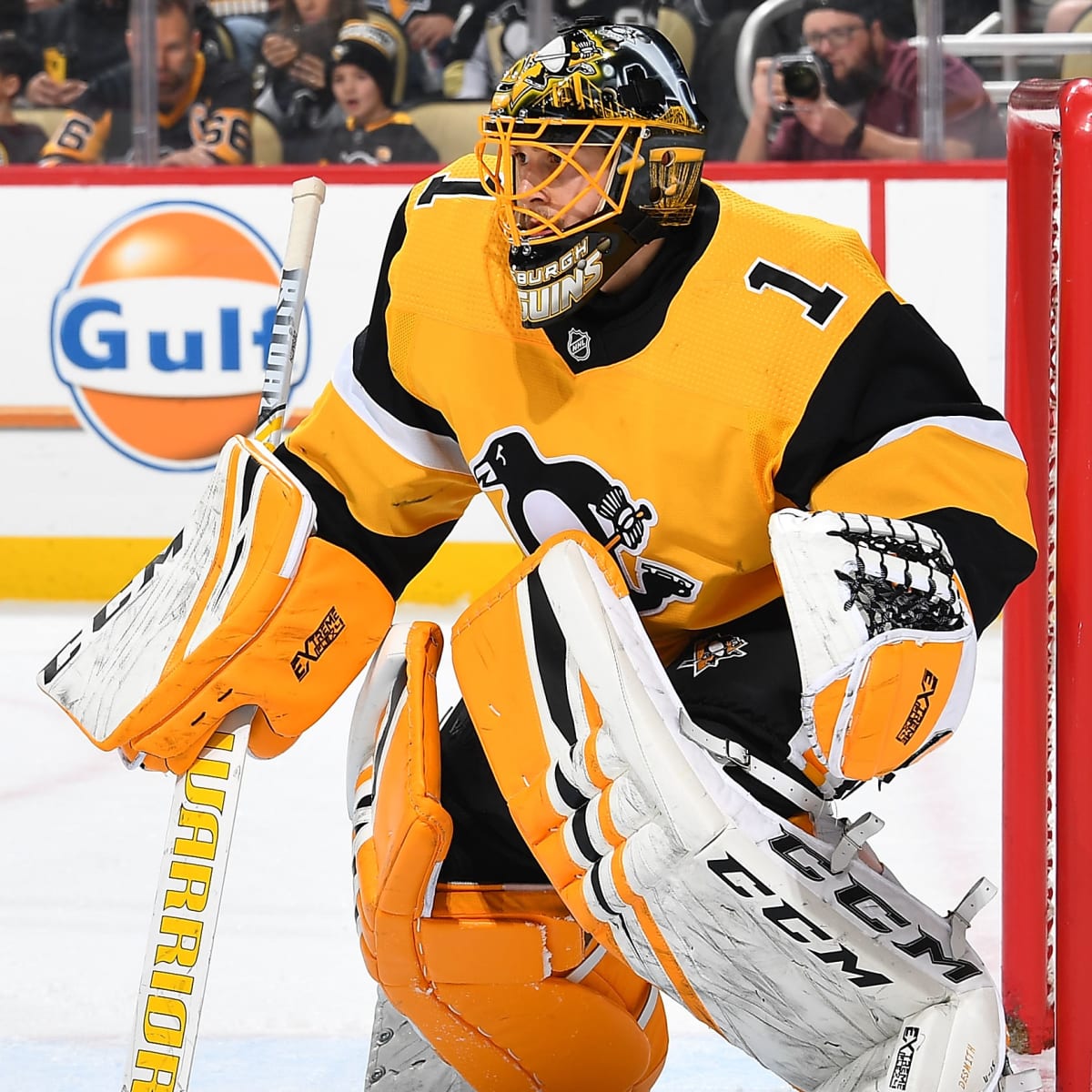 Pittsburgh Penguins 2019 worn Casey Desmith stadium series…