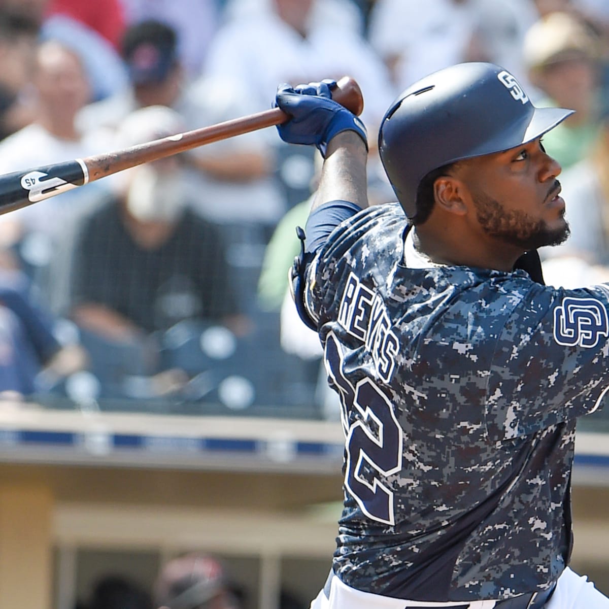 The Colorado Rockies should take a flier on outfielder Franmil Reyes