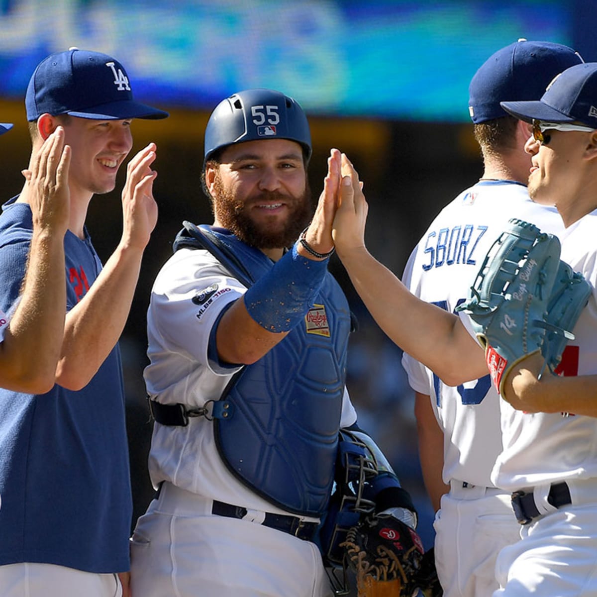 Dodgers Clinch First-Half Title