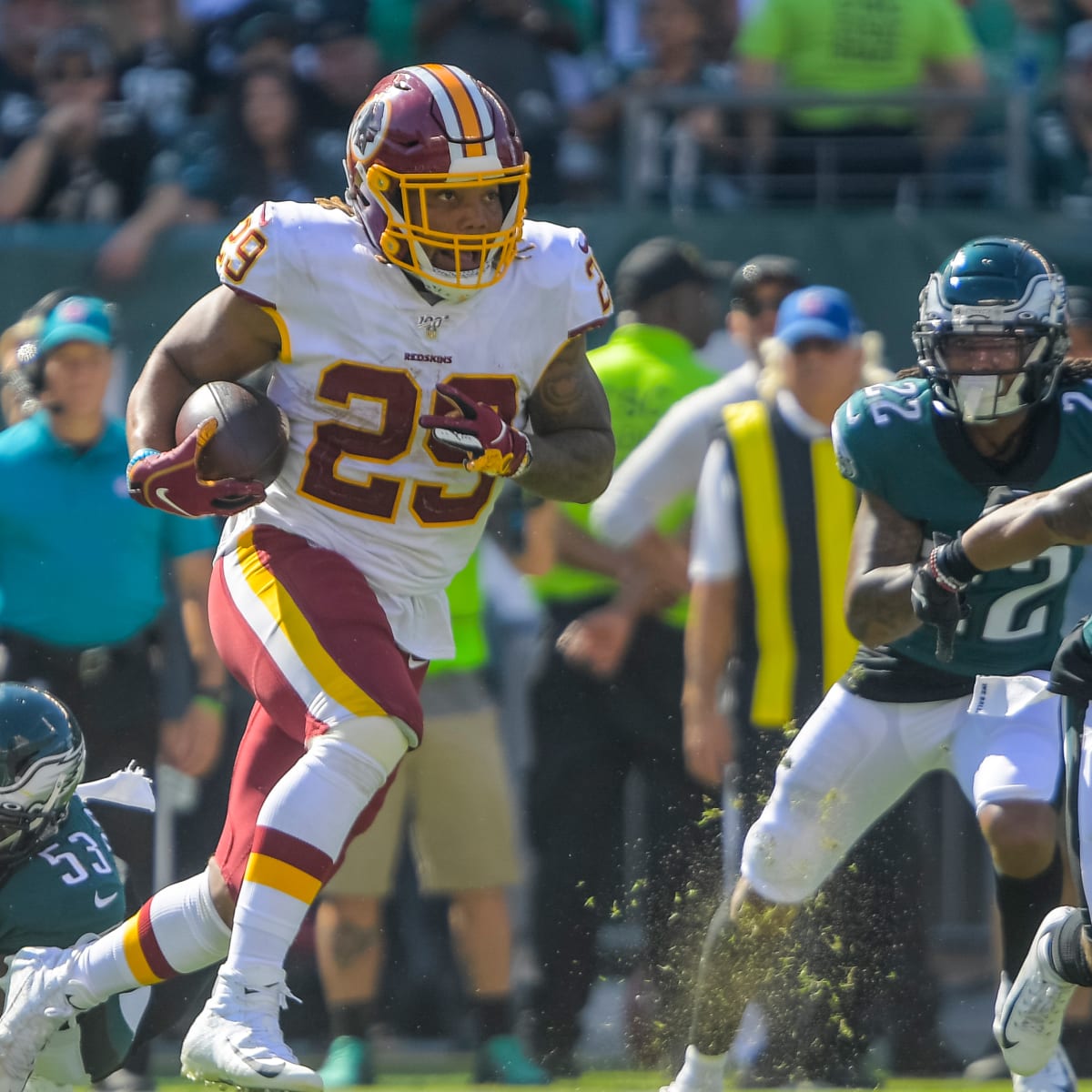 Derrius Guice injury: Redskins RB hurts meniscus, may miss four