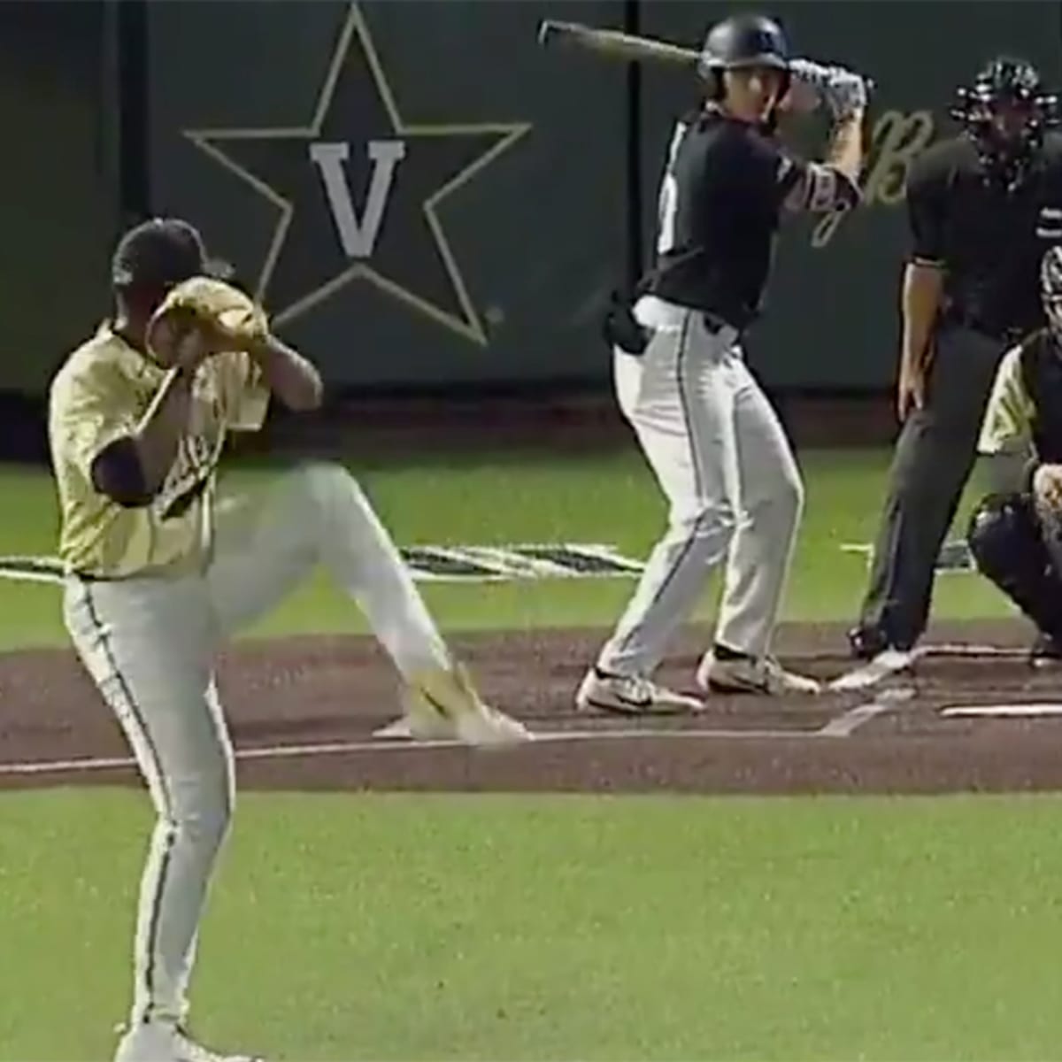 NCAA baseball: Kumar Rocker of Vanderbilt throws no-hitter vs. Duke