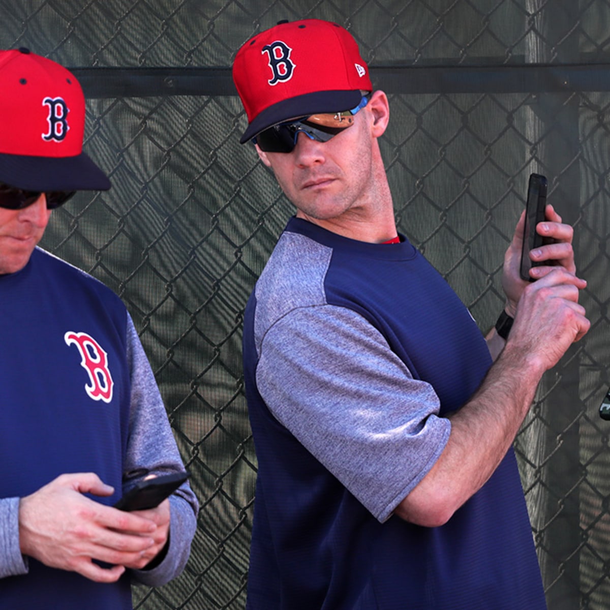 Boston Red Sox Under Exposure Long Sleeve Shirt