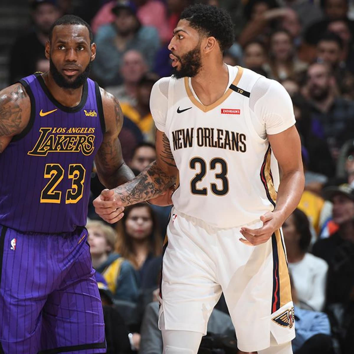 The Fun Story of LeBron James Gifting Anthony Davis the No. 23