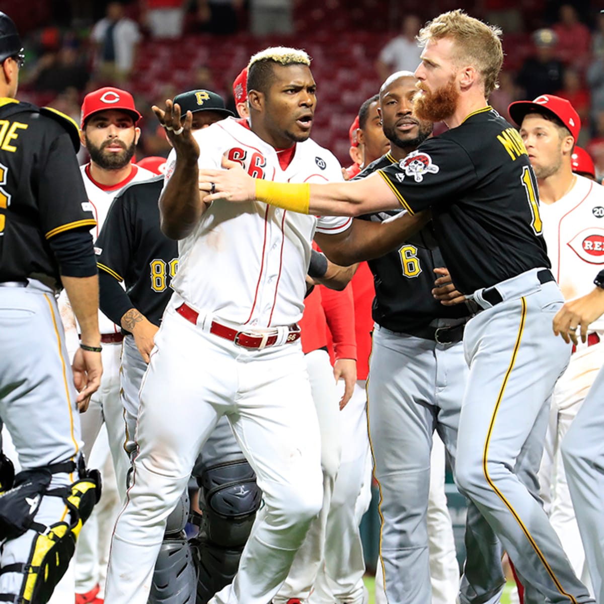 Yasiel Puig, Chris Archer suspended by MLB for roles in Reds-Pirates fight