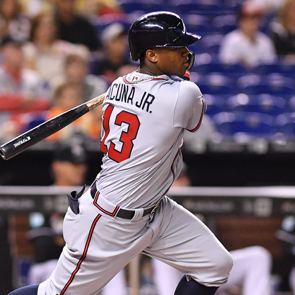 Atlanta Braves' Ronald Acuna Jr. leaves game with ankle injury, but X-rays  negative