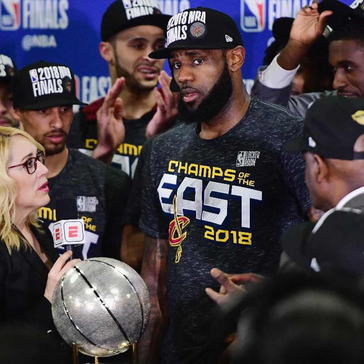 Nba Playoffs Lebron Leads Cavs To Nba Finals After Tough Game 7 Sports Illustrated