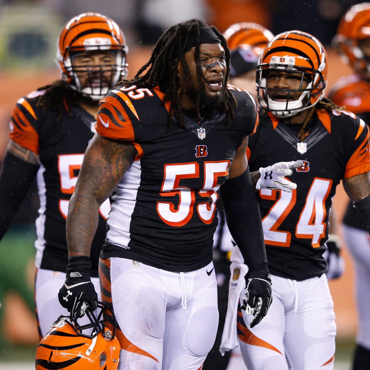 NFL fines Bengals LB Vontaze Burfict for hits against Steelers