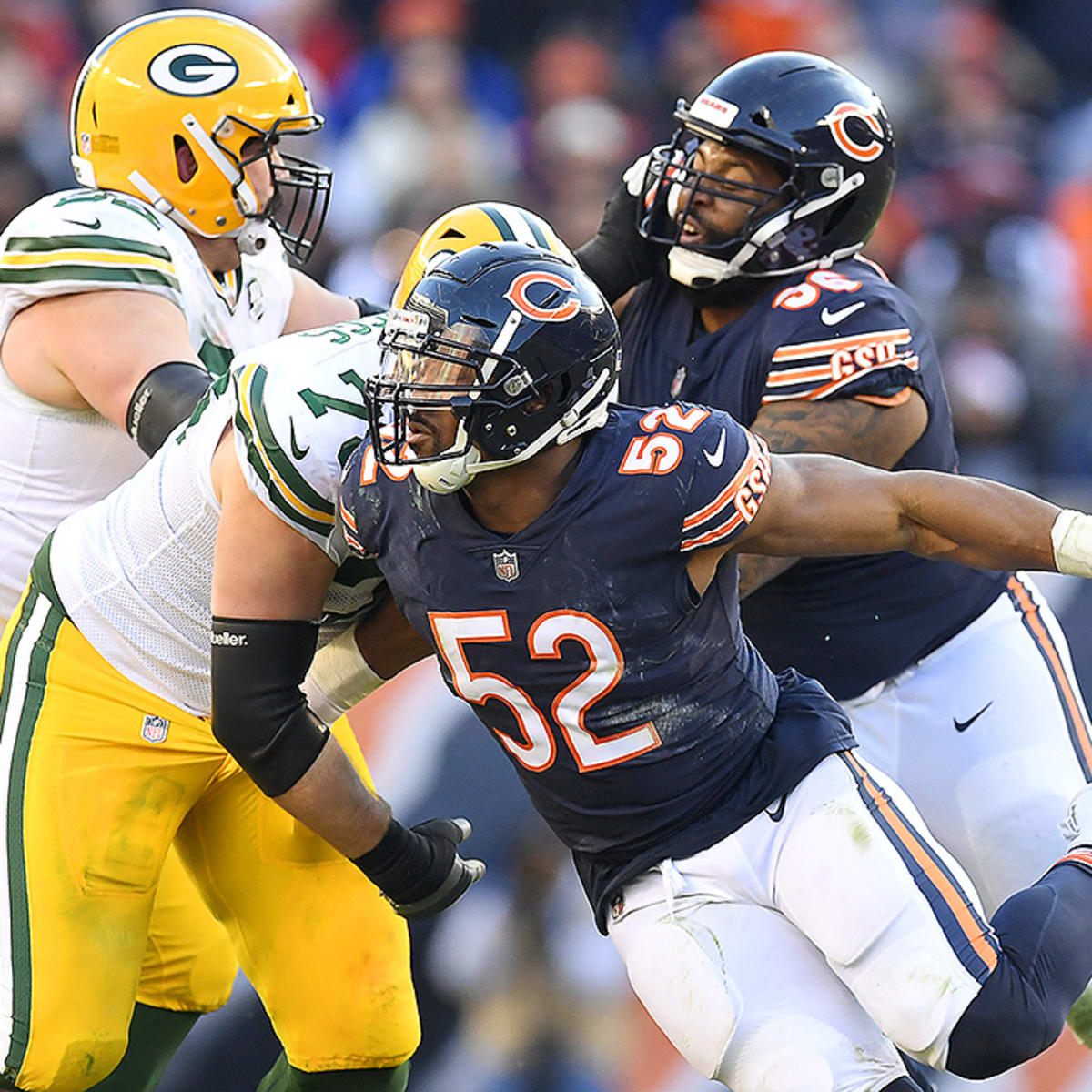 Bears clinch NFC North with 24-17 victory over Packers