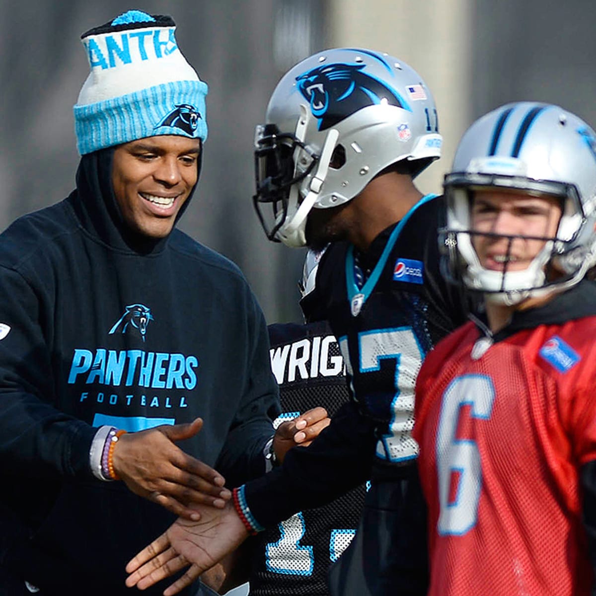 The Latest: Taylor Heinicke gets start with Cam Newton out