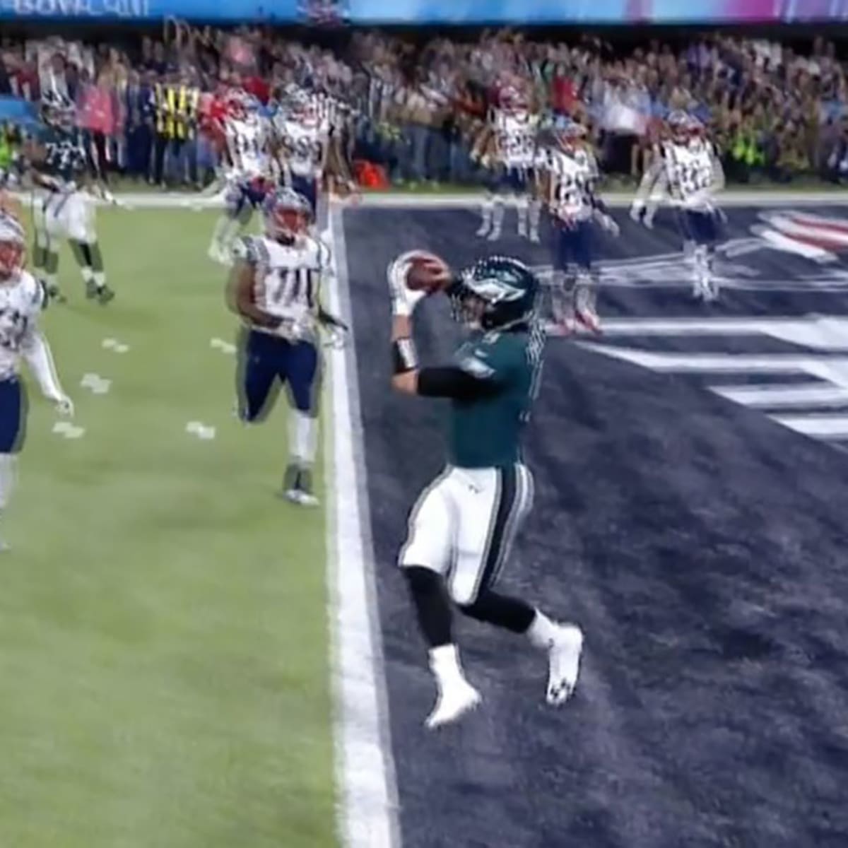 nick foles touchdown super bowl