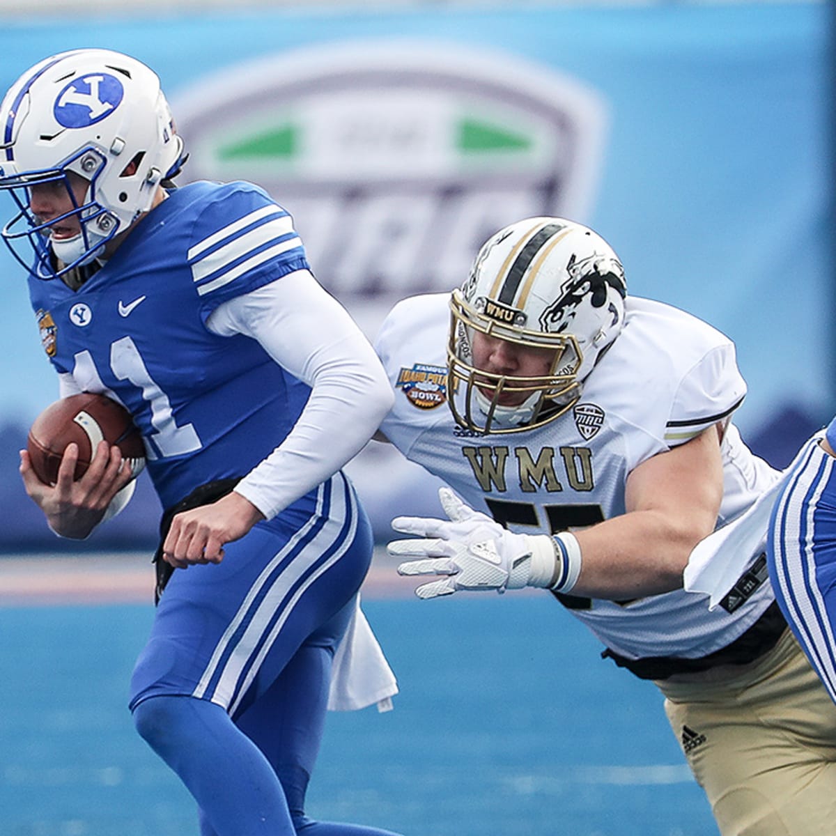 BYU QB Zach Wilson a perfect 18 for 18 in Idaho Potato Bowl win over WMU 