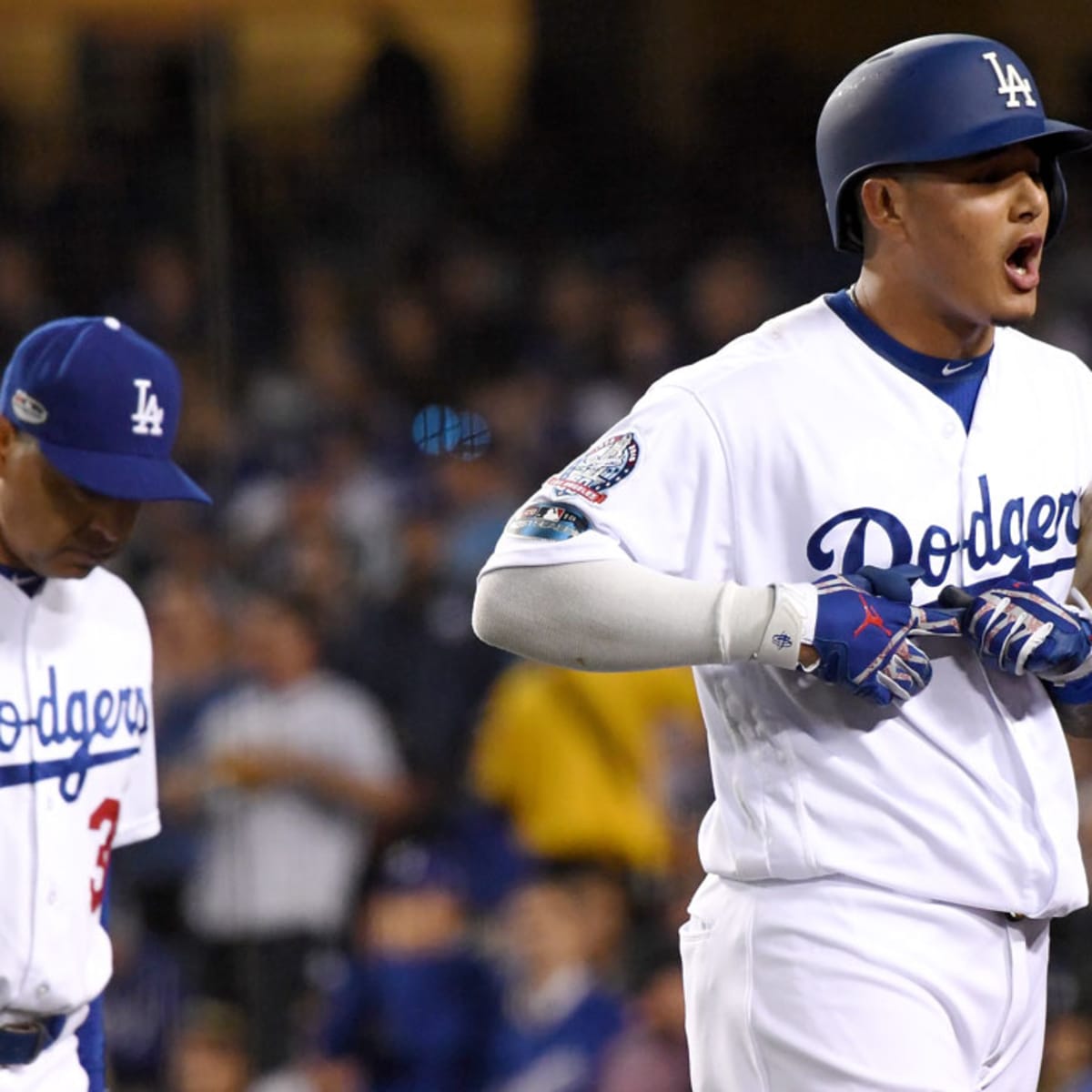 Dodgers SS Manny Machado angers Brewers in NLCS Game 4 - Sports Illustrated