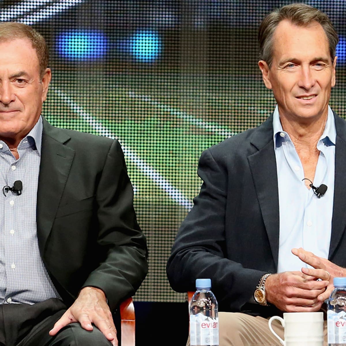 Al Michaels defends Cris Collinsworth on Super Bowl catch calls