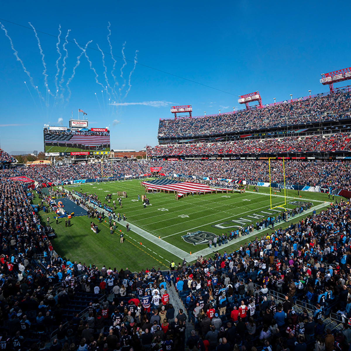 Nissan Stadium Becoming a Hockey Rink - Sports Illustrated Tennessee Titans  News, Analysis and More