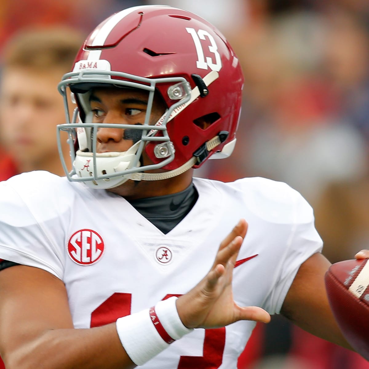 PFF on Twitter: Alabama QB Tua Tagovailoa had the highest passing grade  among SEC QBs this weekend  / X