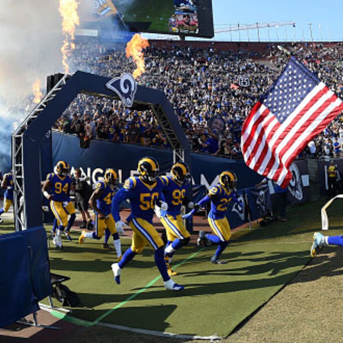 Rams offer free tickets to first responders, victims - Sports Illustrated