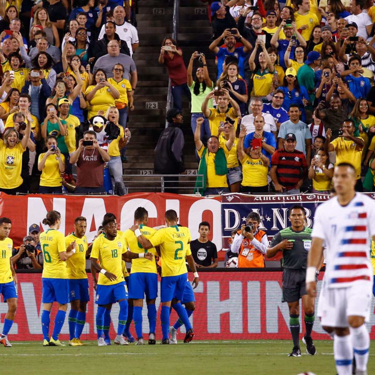 USMNT 0 - Brazil 2