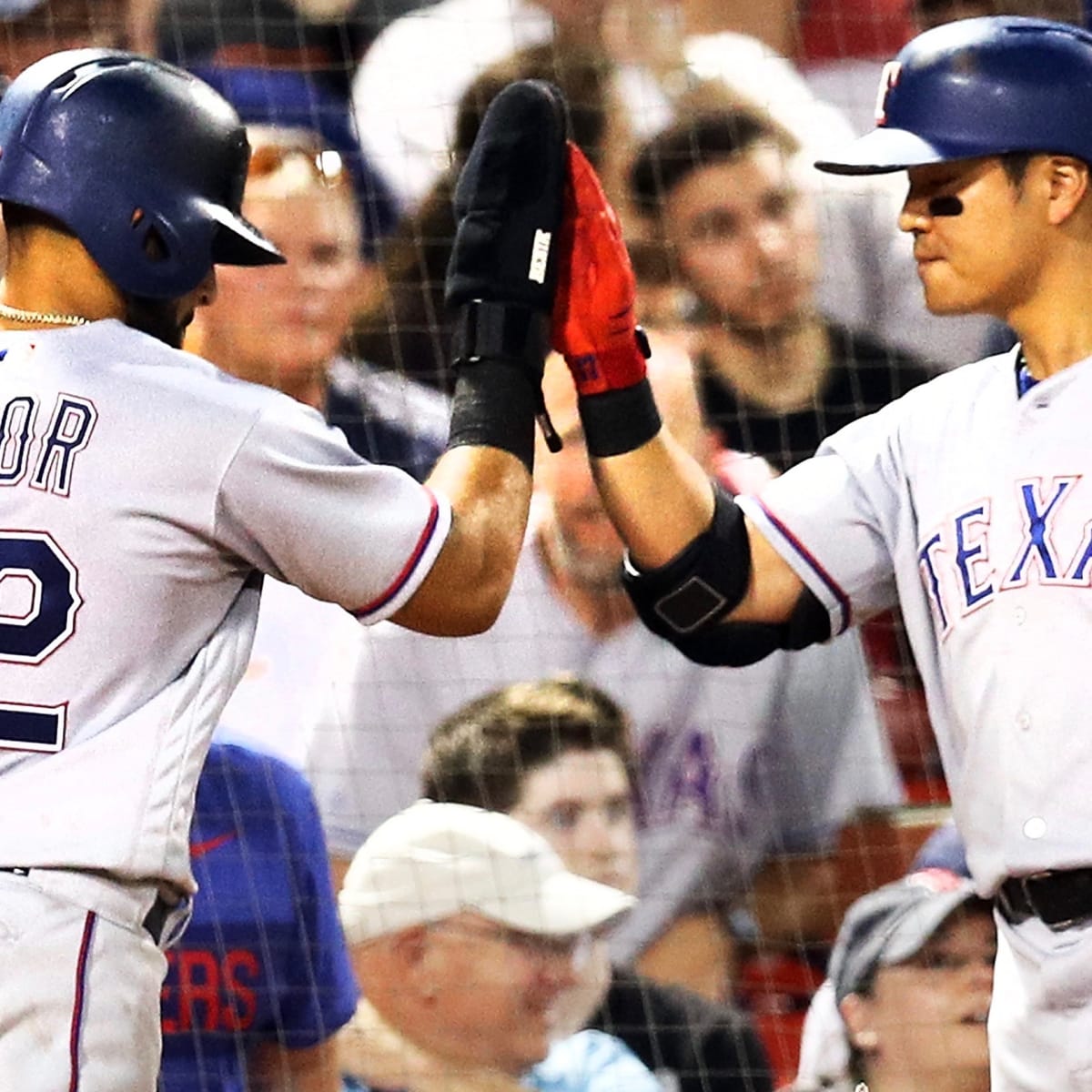 Game-Used White Shin-Soo Choo Jersey - 9/12/19