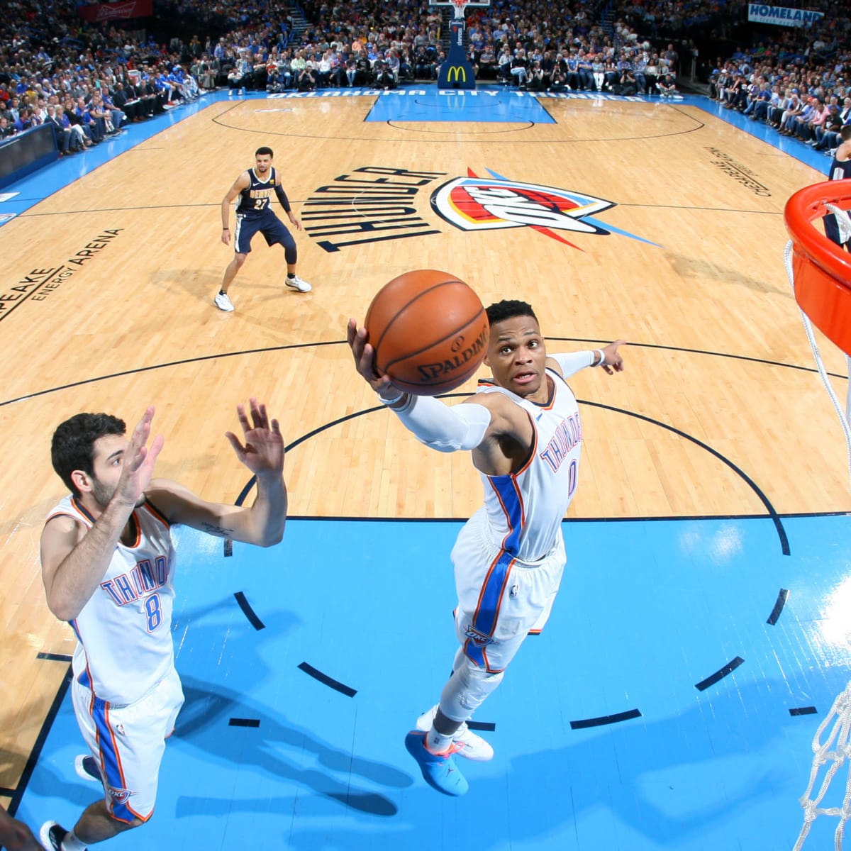 Oklahoma City Thunder star Russell Westbrook clinches triple-double average