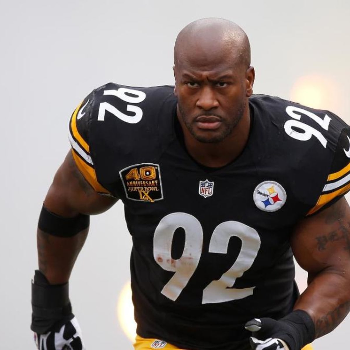 Pittsburgh Steelers James Harrison sacks Baltimore Ravens Steve