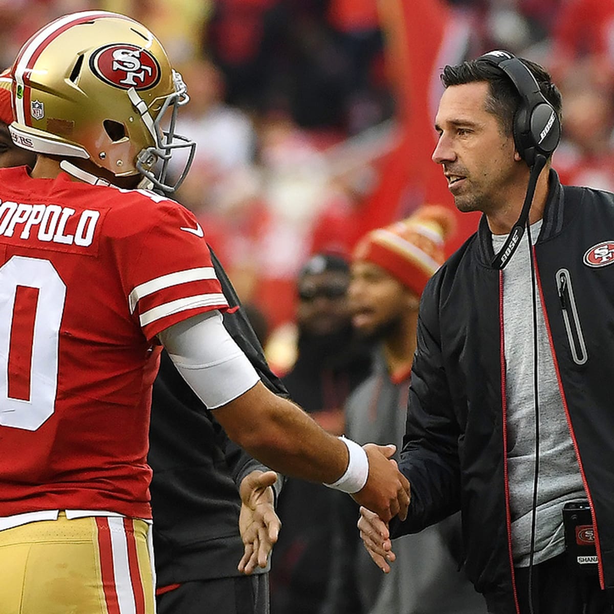 Jimmy Garoppolo leads 49ers victory at Chicago, taking some heat off Kyle  Shanahan