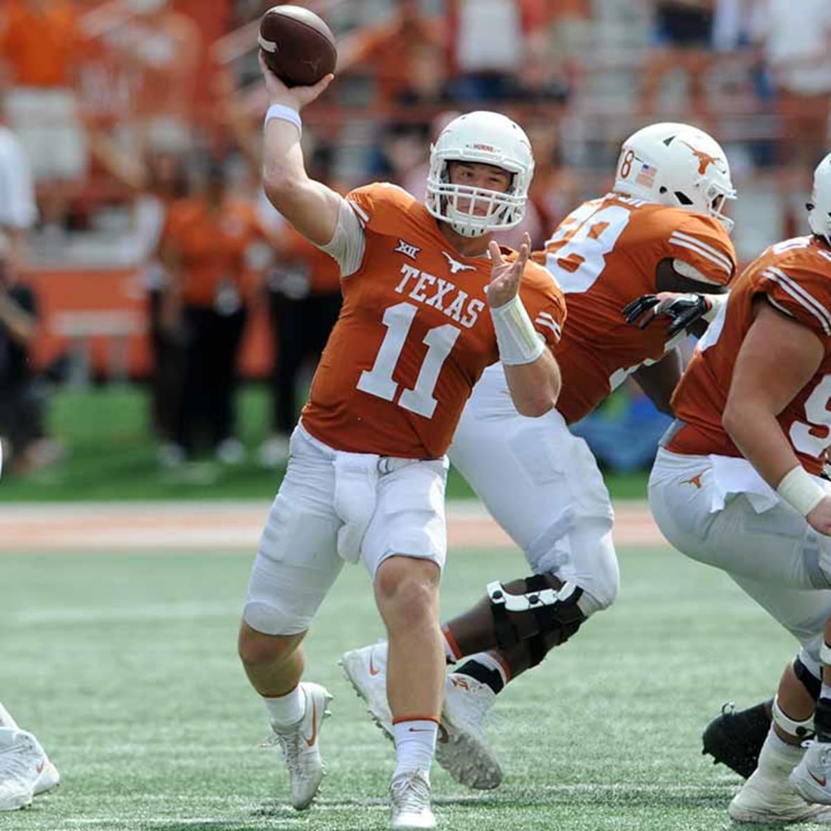 Nearly a Sooner, Texas quarterback Shane Buechele and his family are at  forefront of Red River Showdown