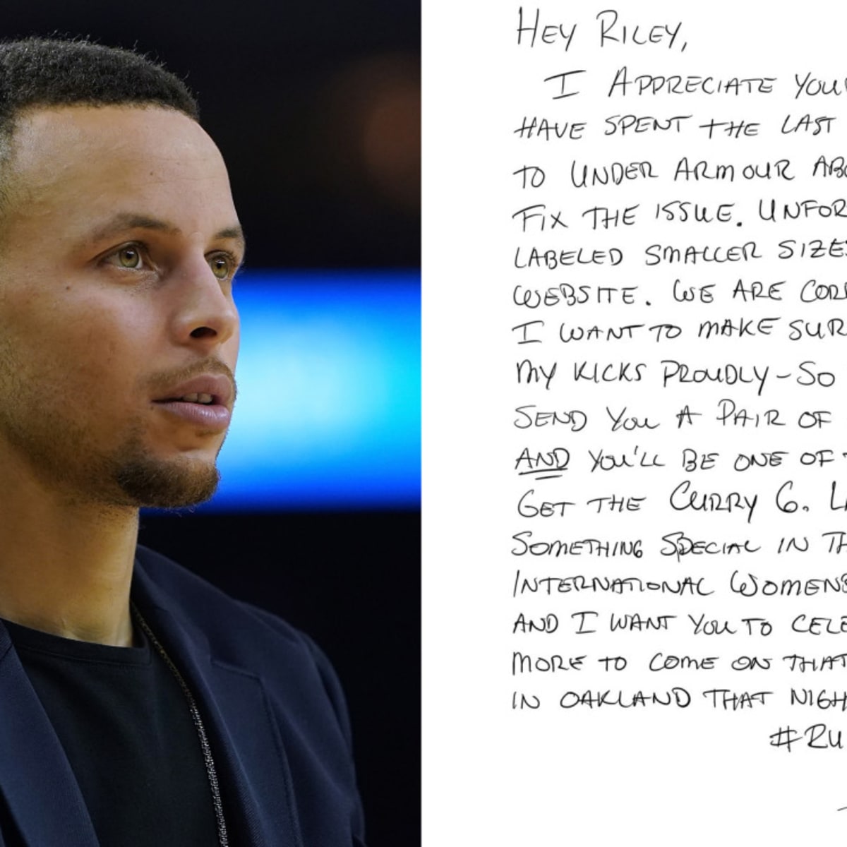 A 9-Year-Old Basketball Player Wrote Steph Curry To Ask Why His Sneakers  Don't Come in “Girl's Sizes”