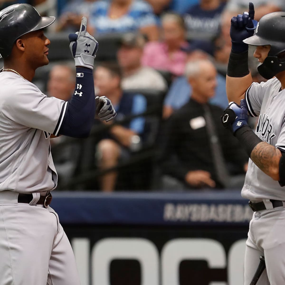 Gleyber Torres is first Yankee with two HRs in one inning since 2009