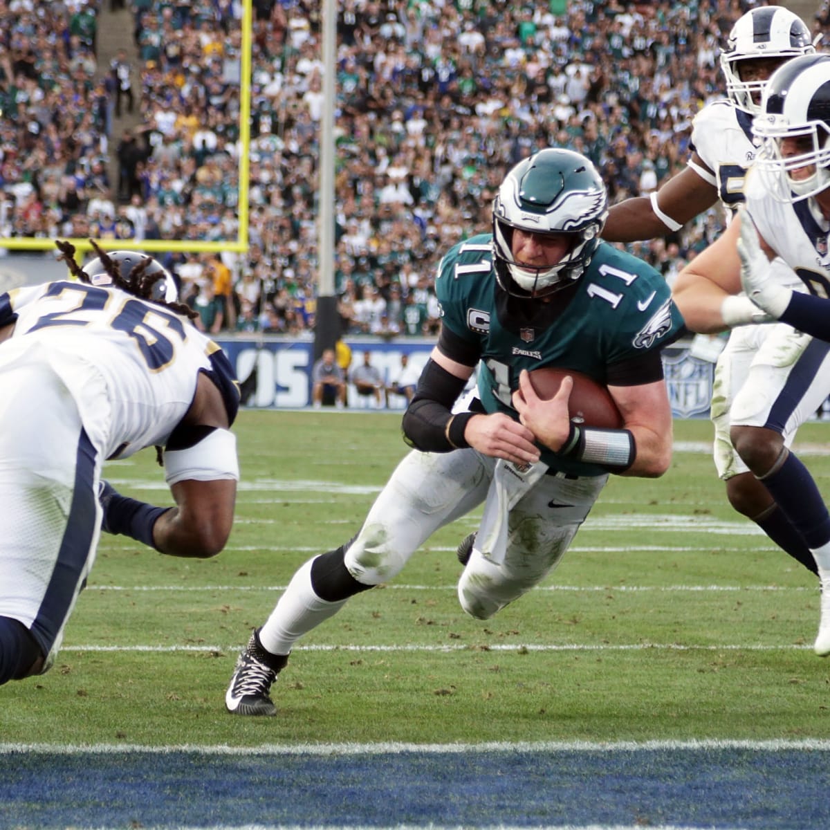 Carson Wentz injury: Eagles QB played these 4 snaps after getting