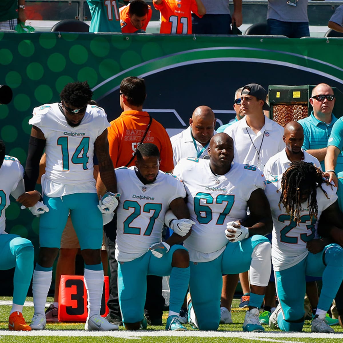 Miami Dolphins Players Who Protest During Anthem Might Be Suspended