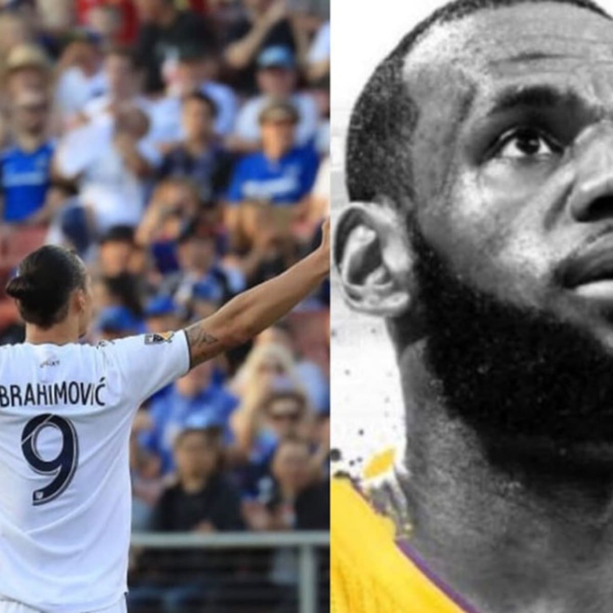 Zlatan Ibrahimovic welcomes LeBron James to LA after NBA star completes  stunning switch to the Lakers