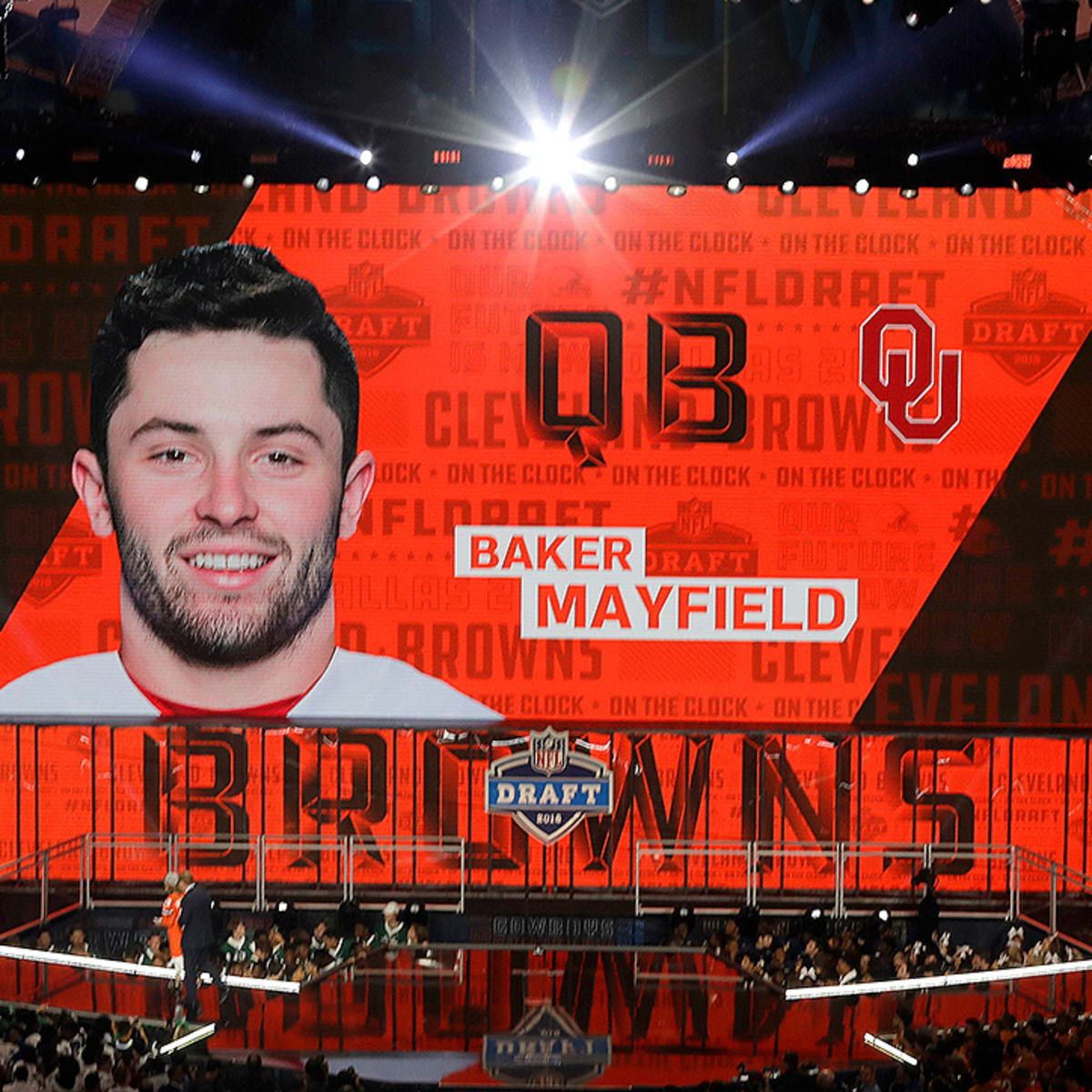 Highland Mint NFL Cleveland Browns Baker Mayfield Jersey Number Framed  Photo