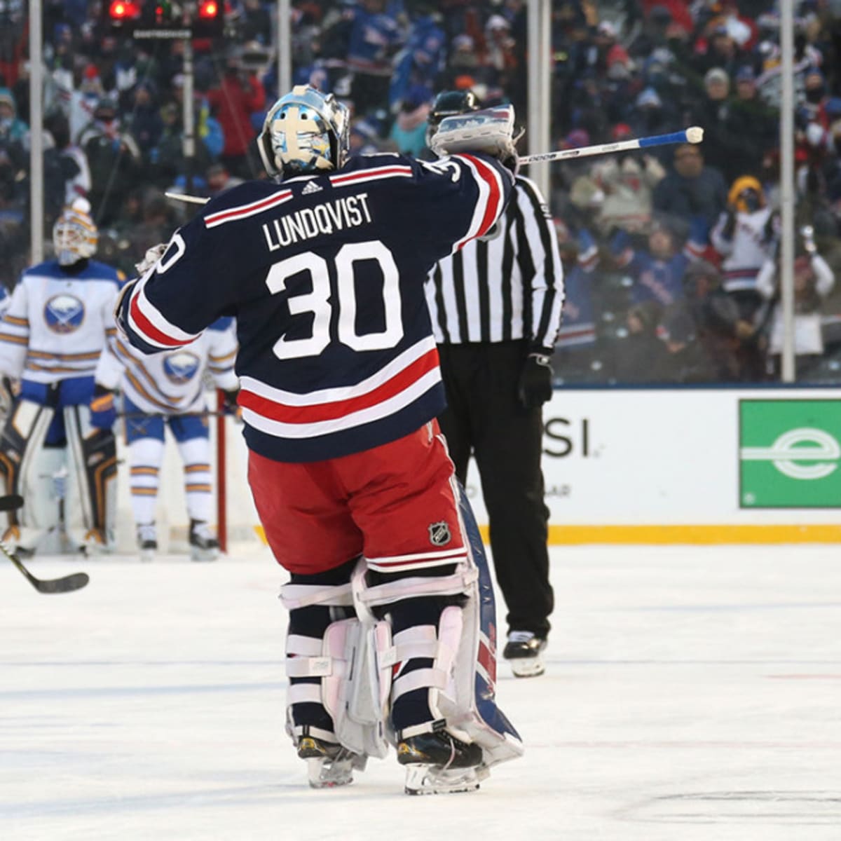 Henrik Lundqvist New York Rangers Game-Worn 2018 NHL Winter
