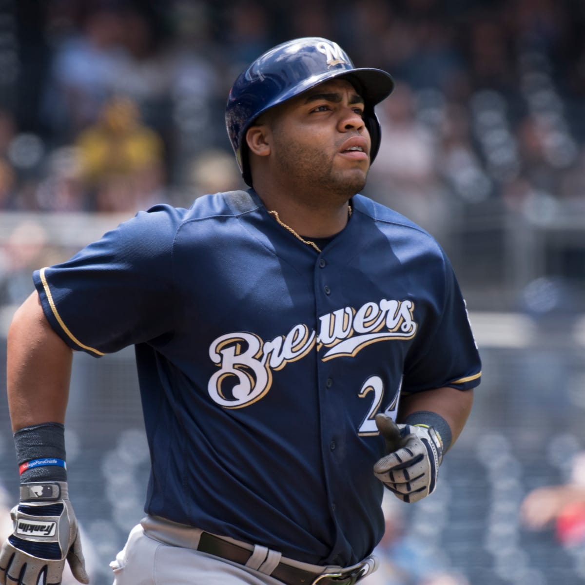 Jesus Aguilar Signed Milwaukee Brewers 2018 NL All-Star Game