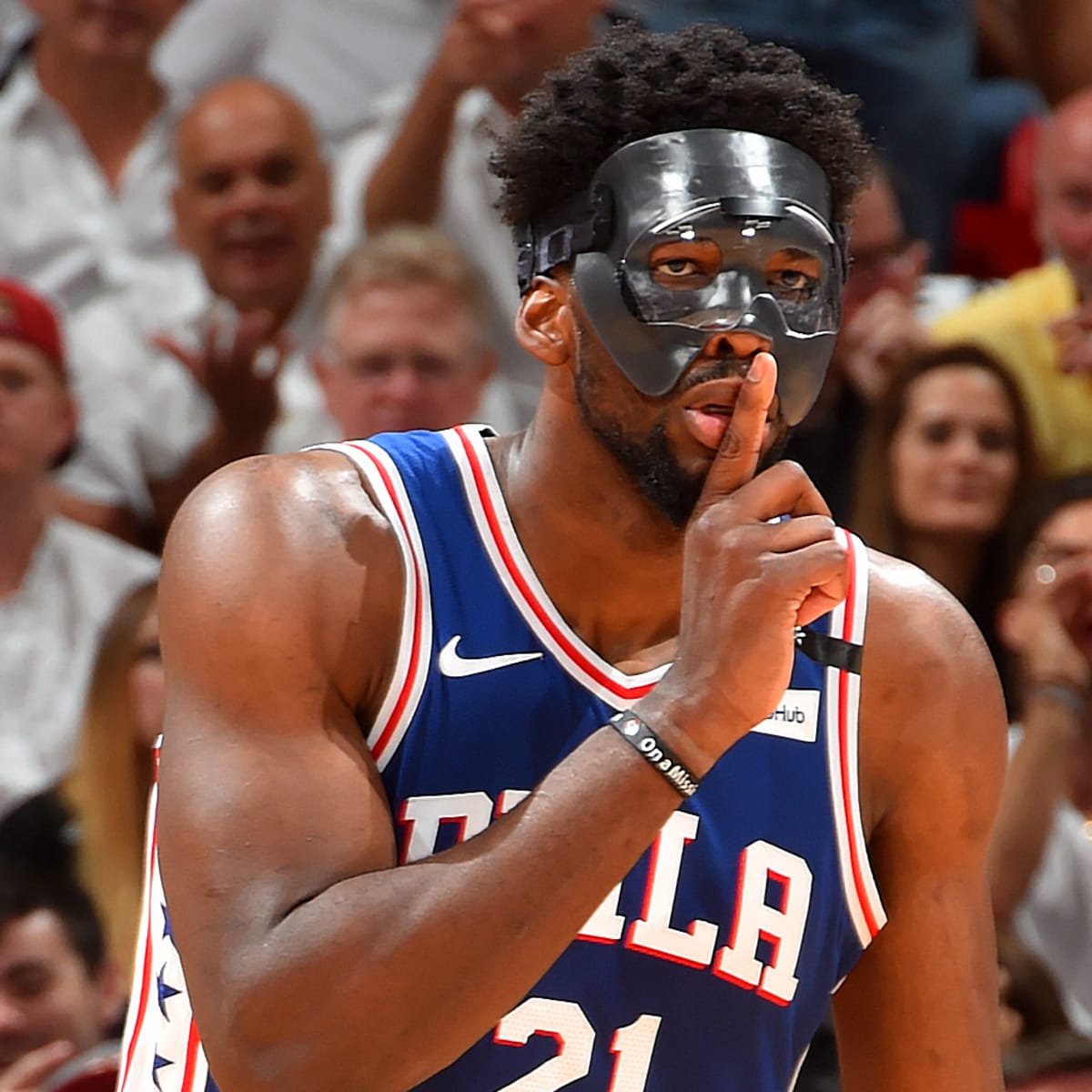 Sixers vs Heat: Joel Embiid's mask has never been made before 