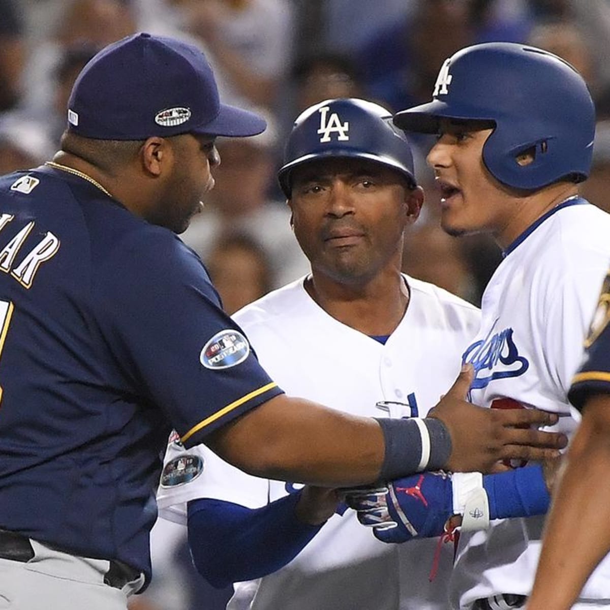 Manny Machado unleashed his fury on the Angels 