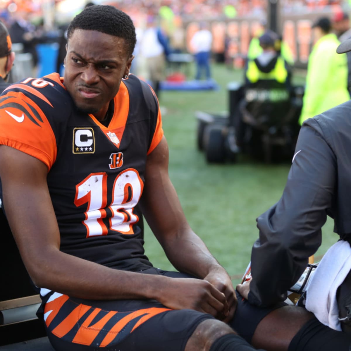 Bengals All-Pro wide receiver AJ Green suffers injury in training camp -  Sports Illustrated